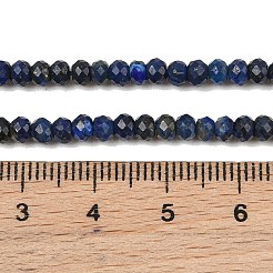 Natürlicher Lapislazuli Perlenstränge&nbsp;G-L587-B03-02
