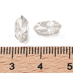 Ojo de caballo coser en rhinestone&nbsp;RGLA-L028-08D-01S