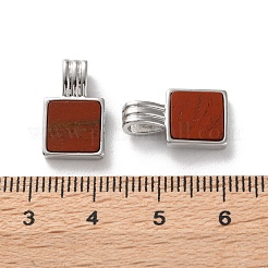 Colgantes de jaspe rojo naturales&nbsp;G-B123-03P-01