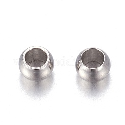 Perline in acciaio inossidabile 201 anti-ossidazione&nbsp;STAS-F170-06P-A
