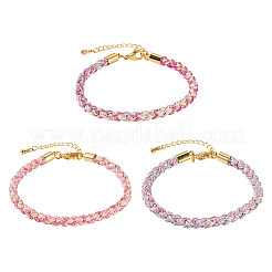 3 bracelet en nylon tressé de 3 mm&nbsp;FIND-TA0009-40B