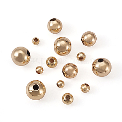 Laiton ronde séparateurs perles&nbsp;KK-CD0001-08G-NR