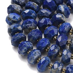 Natürlicher Lapislazuli Perlenstränge&nbsp;G-L642-J08-01