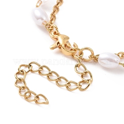 Pulseras multifilamento de acero inoxidable 304 con revestimiento al vacío de PVD&nbsp;BJEW-E054-01G-C