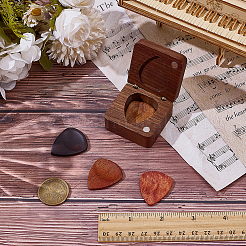 4 Stück Gitarrenplektren aus Holz in zwei Farben&nbsp;AJEW-AR0005-07