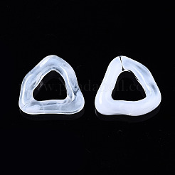 Transparentem Acryl Verknüpfung Ringe&nbsp;LS-OACR-N008-48