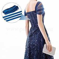 Rubans de satin polyester 6m&nbsp;OCOR-WH0082-66B