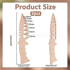 Holz Gartenwerkzeug&nbsp;TOOL-WH0053-78A