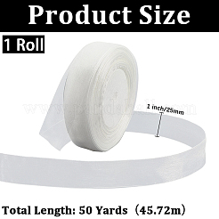 1 rouleau de ruban organza transparent&nbsp;SRIB-CY0001-22A-03