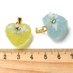 Druzy Harz Anhänger&nbsp;RESI-G086-01G