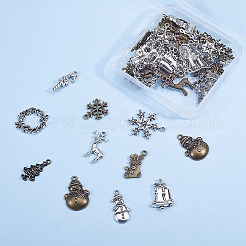 Pendentifs en alliage de style tibétain&nbsp;TIBE-SC0002-06