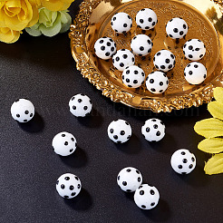 20 pièce de perles de lampe bosselées faites à la main&nbsp;LAMP-TA0002-54