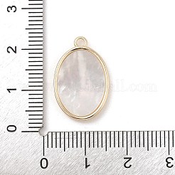 Pendenti in zirconi cubici trasparenti in micro pavè di ottone&nbsp;KK-A207-08G