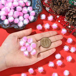 100 pallina di pompon in poliestere&nbsp;DIY-SC0031-43A