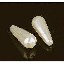 Perle d'imitation en plastique ABS&nbsp;MACR-G005-11