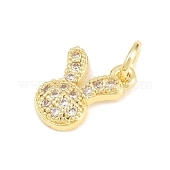 Messing micro pave klare zirkonia anhänger&nbsp;KK-F938-25E-G