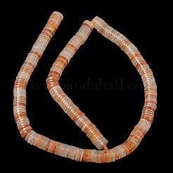 Natürlichem Honig Jade Perlen Stränge&nbsp;G-G329-B02-8x1mm