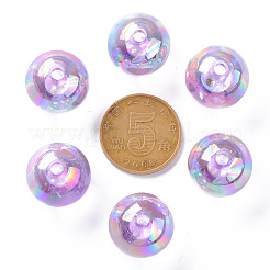 Perles en acrylique transparente&nbsp;LS-MACR-S370-B16mm-746