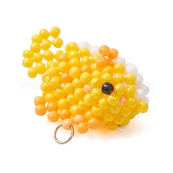 Fischanhänger aus Glasperlen&nbsp;PALLOY-MZ01234-03