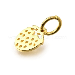 925 hohler Erdbeer-Charm aus Sterlingsilber&nbsp;STER-D306-02G