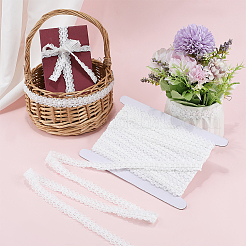 Ruban élastique en dentelle 10 m 10 % élasthanne et 90 % nylon&nbsp;OCOR-CY0001-12A