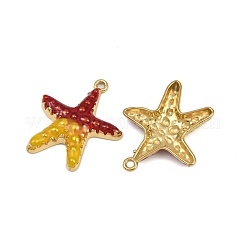304 Edelstahl-Emaille-Anhänger&nbsp;STAS-L302-01G