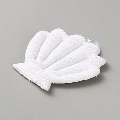 Muschelförmige Applikation aus PU-Leder für Kleidung&nbsp;DIY-WH0899-399B