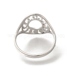 Bagues en acier inoxydable 304 pour femmes&nbsp;RJEW-S238-11P