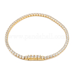 925 Tennisarmband aus Sterlingsilber mit Mikropavé und Zirkonia für Damen&nbsp;BJEW-C117-01A-G02
