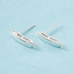 Messing Ohrstecker Zubehör&nbsp;KK-A172-33S