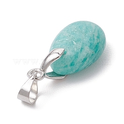 4 pz 4 stili labradorite naturale e amazzonite e quarzo rosa e ametista ciondoli a goccia&nbsp;PALLOY-JF03589