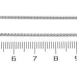 304 Edelstahl-Boxkettenhalsketten&nbsp;NJEW-O112-17C-P