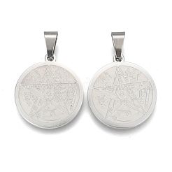 Acciaio inossidabile 304 anti-ossidazione religione piatto rotondo&nbsp;X-STAS-L123-32
