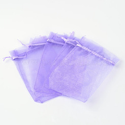 Bolsas de regalo de organza con cordón&nbsp;OP-R016-10x15cm-06