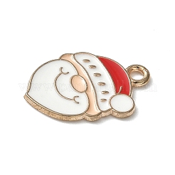 Noël pendentifs émail en alliage&nbsp;ENAM-B035-02D-05KCG
