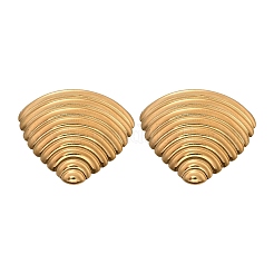 Orecchini a bottone in acciaio inossidabile 304 per donna&nbsp;LS-EJEW-K306-22G