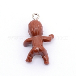 Pendentifs en plastique opaque&nbsp;KY-WH0024-12A