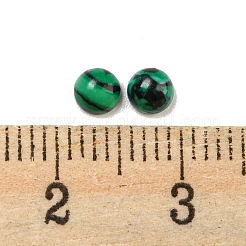 Cabochoni sintetici di malachite&nbsp;G-H309-03-02
