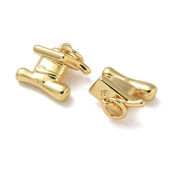 Acumular colgantes de chapado de latón&nbsp;KK-K392-53G