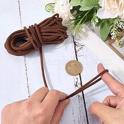 Cordons en cuir de vache de 5 m pour bricolage&nbsp;WL-GF0001-25B-04