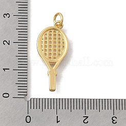 Colgante micropavé cubic zirconia de latón&nbsp;KK-D431-059B-02