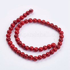Nachahmung synthetischen Türkis Bead Stränge&nbsp;G-F434-8mm-01