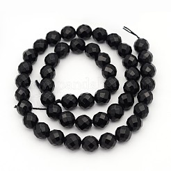 Natürliche schwarze Onyxperlenstränge&nbsp;GSF8mmC097