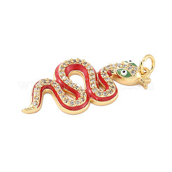 Pendentifs en laiton zircone cubique&nbsp;KK-D354-05G-A