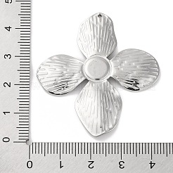 Pendentifs en acier inoxydable 304 anti-ternissement&nbsp;STAS-D194-04P