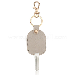 Porte-clés en cuir pu&nbsp;KEYC-WH20011-05KCG-C