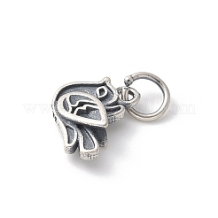 925 Sterling Silber Taube Charms&nbsp;STER-R012-02AS