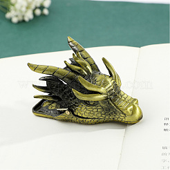 1 pince à billets en alliage en forme de tête de dragon&nbsp;AJEW-CP0011-71A