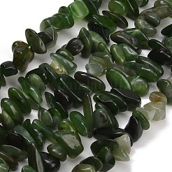 Brins de perles de jade canadien naturel&nbsp;GG-CBAC61B-C07-01