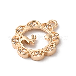Pendentifs en laiton&nbsp;KK-C062-106G